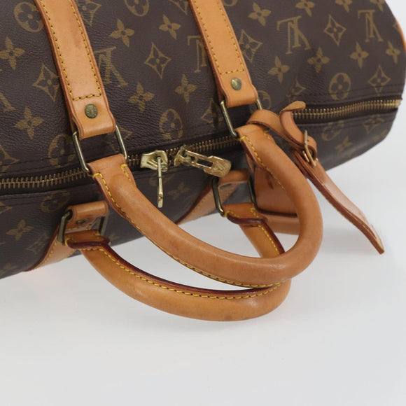 LOUIS VUITTON Monogram Keepall 45 Boston Bag M41428 LV Auth ka5780A