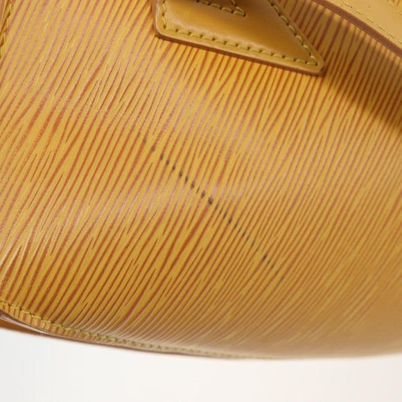 LOUIS VUITTON Epi Saint Jacques Shopping Bag Yellow M52269 LV Auth ka5781