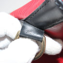 LOUIS VUITTON Epi Petit Noe Shoulder Bag Bicolor Black Red M44172 LV Auth ka5782-12