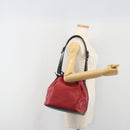 LOUIS VUITTON Epi Petit Noe Shoulder Bag Bicolor Black Red M44172 LV Auth ka5782-22