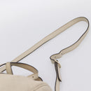 GUCCI Micro GG Canvas Guccissima Bag Leather 2way Beige 322231 Auth ka5784-15