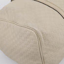 GUCCI Micro GG Canvas Guccissima Bag Leather 2way Beige 322231 Auth ka5784-9