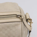 GUCCI Micro GG Canvas Guccissima Bag Leather 2way Beige 322231 Auth ka5784-10