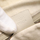 GUCCI Micro GG Canvas Guccissima Bag Leather 2way Beige 322231 Auth ka5784-12