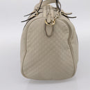 GUCCI Micro GG Canvas Guccissima Bag Leather 2way Beige 322231 Auth ka5784-3