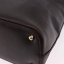 GUCCI Shoulder Bag Leather Black Gold 001 3444 1804 Auth ka5785-16