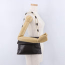 GUCCI Shoulder Bag Leather Black Gold 001 3444 1804 Auth ka5785-23