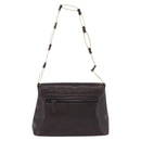 GUCCI Shoulder Bag Leather Black Gold 001 3444 1804 Auth ka5785-2