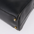 BALENCIAGA Shoulder Bag Leather Black Gold Auth ka5786-13