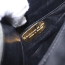 BALENCIAGA Shoulder Bag Leather Black Gold Auth ka5786-15
