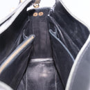 BALENCIAGA Shoulder Bag Leather Black Gold Auth ka5786-17