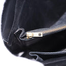 BALENCIAGA Shoulder Bag Leather Black Gold Auth ka5786-20