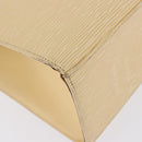 LOUIS VUITTON Epi Croisette PM Tote Bag Vanilla M5249A LV Auth ka5787-17