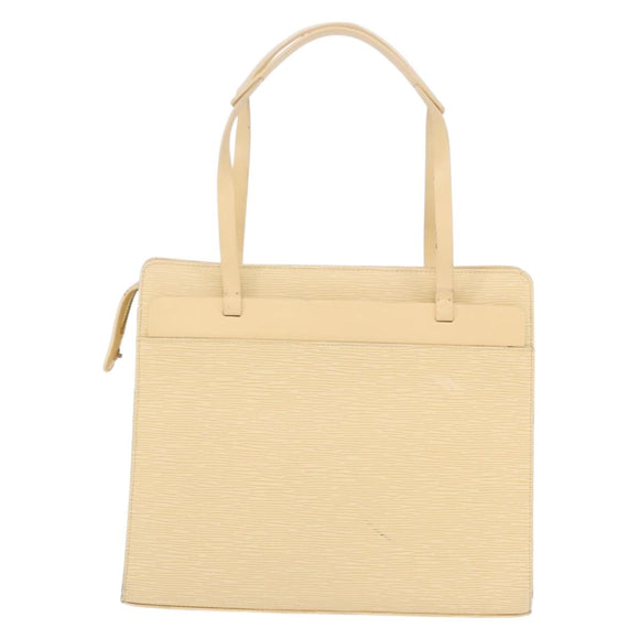 LOUIS VUITTON Epi Croisette PM Tote Bag Vanilla M5249A LV Auth ka5787