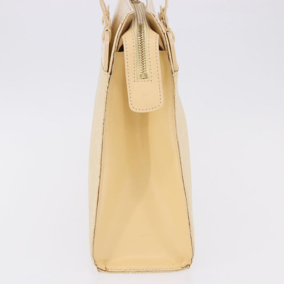 LOUIS VUITTON Epi Croisette PM Tote Bag Vanilla M5249A LV Auth ka5787