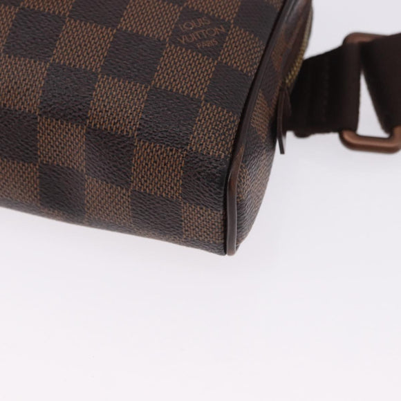 LOUIS VUITTON Damier Ebene Bum Bag Brooklyn Waist Bag N41101 LV Auth ka5788A