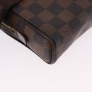 LOUIS VUITTON Damier Ebene Bum Bag Brooklyn Waist Bag N41101 LV Auth ka5788A-16