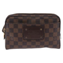 LOUIS VUITTON Damier Ebene Bum Bag Brooklyn Waist Bag N41101 LV Auth ka5788A-13