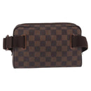 LOUIS VUITTON Damier Ebene Bum Bag Brooklyn Waist Bag N41101 LV Auth ka5788A-2