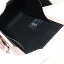 FENDI Shoulder Bag Leather Beige Gold Auth ka578M-23