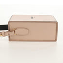 FENDI Shoulder Bag Leather Beige Gold Auth ka578M-3