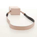 FENDI Shoulder Bag Leather Beige Gold Auth ka578M-7