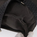 HERMES Her Line A Dos MM Backpack Canvas Gray Silver Auth ka579-14