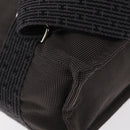 HERMES Her Line A Dos MM Backpack Canvas Gray Silver Auth ka579-15