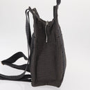 HERMES Her Line A Dos MM Backpack Canvas Gray Silver Auth ka579-5