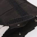 HERMES Her Line A Dos MM Backpack Canvas Gray Silver Auth ka579-7