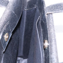 SAINT LAURENT Tote Bag Leather Black Auth ka5791-17