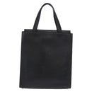 SAINT LAURENT Tote Bag Leather Black Auth ka5791-2