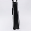 SAINT LAURENT Tote Bag Leather Black Auth ka5791-4