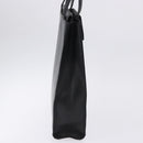 SAINT LAURENT Tote Bag Leather Black Auth ka5791-5