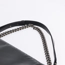 CHANEL Matelasse Boy Chanel Chain Bag Patent leather Black CC Auth ka5793V-8
