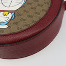 GUCCI Micro GG Supreme Doraemon Collaboration Bag PVC Beige 625216 Auth ka5794M-11