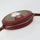 GUCCI Micro GG Supreme Doraemon Collaboration Bag PVC Beige 625216 Auth ka5794M-6