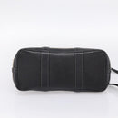 HERMES Garden Party PM Hand Bag Canvas 2way Gray Silver Auth ka5795-5