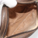 GUCCI GG Supreme Web Sherry Line Bag PVC Beige Gold 156 02 066 Auth ka5796-18