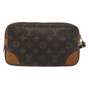 LOUIS VUITTON Monogram Marly Dragonne PM Clutch Bag M51827 LV Auth ka5798A-2