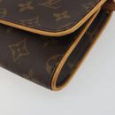 LOUIS VUITTON Monogram Pochette Twin GM Shoulder Bag M51852 LV Auth ka5799-10