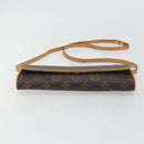 LOUIS VUITTON Monogram Pochette Twin GM Shoulder Bag M51852 LV Auth ka5799-9