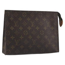 LOUIS VUITTON Monogram Poche Toilette 26 Pouch M47542 LV Auth ka5800-1