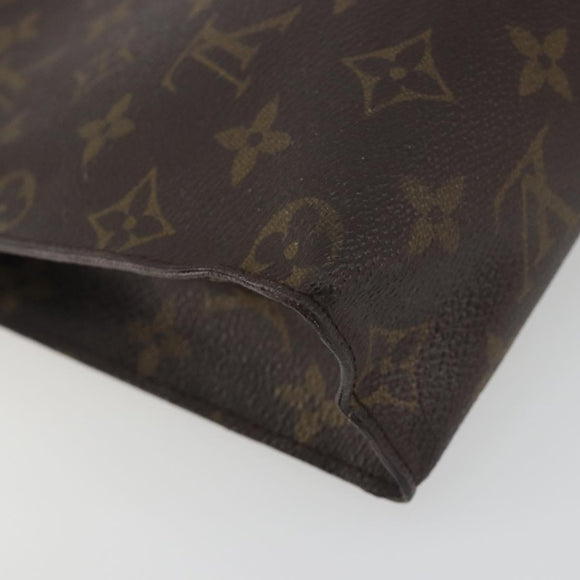 LOUIS VUITTON Monogram Poche Toilette 26 Pouch M47542 LV Auth ka5800