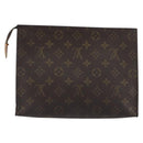 LOUIS VUITTON Monogram Poche Toilette 26 Pouch M47542 LV Auth ka5800-2