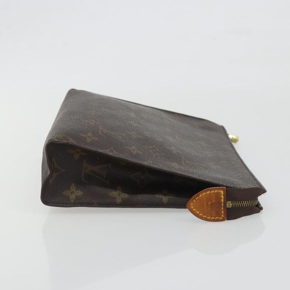 LOUIS VUITTON Monogram Poche Toilette 26 Pouch M47542 LV Auth ka5800