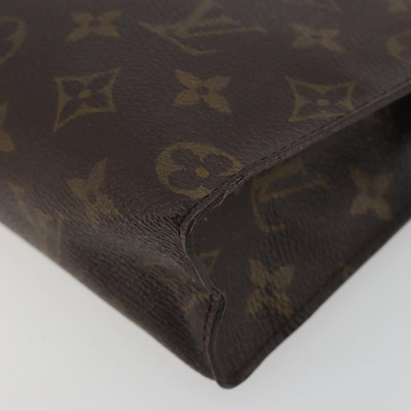 LOUIS VUITTON Monogram Poche Toilette 26 Pouch M47542 LV Auth ka5800