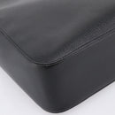GUCCI Bamboo Hand Bag Leather Black Gold 002 1060 Auth ka5801-11