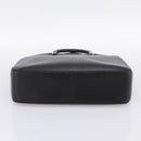 GUCCI Bamboo Hand Bag Leather Black Gold 002 1060 Auth ka5801-9