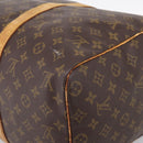 LOUIS VUITTON Monogram Sac Souple 45 Boston Bag M41624 LV Auth ka5803-16